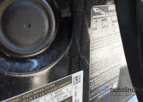 2022 Jaguar F-Pace Svr P550 Awd Automatic z USA, uszkodzony, nr VIN SADCZ2EE0NA702862